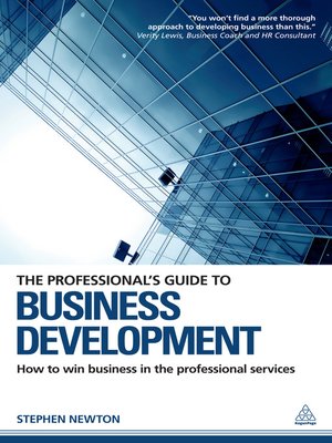 cover image of The Professional's Guide to Business Development
